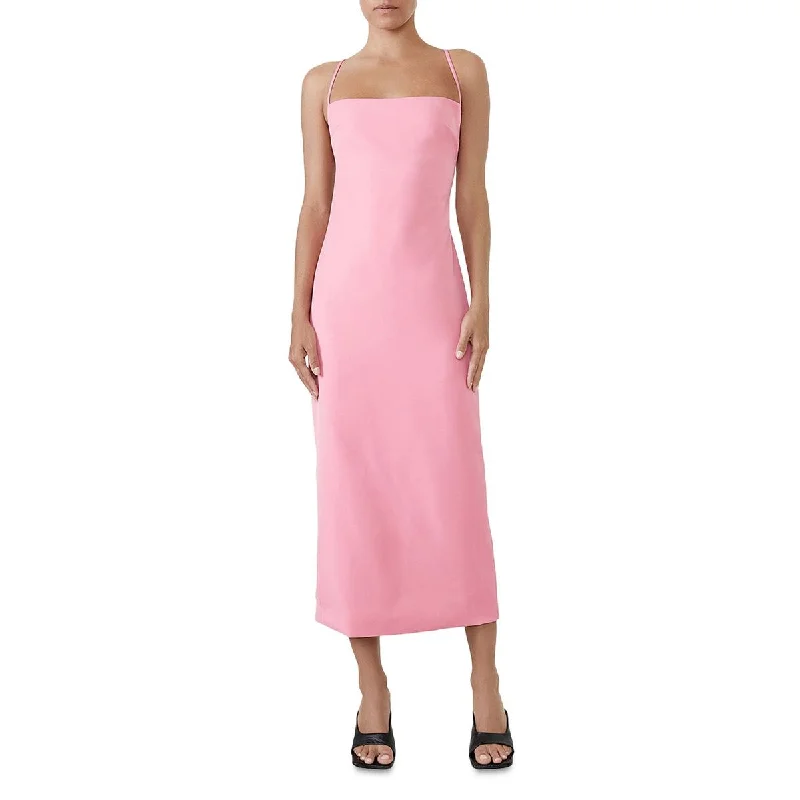 Bardot Womens Jillian Open Back Long Maxi Dress