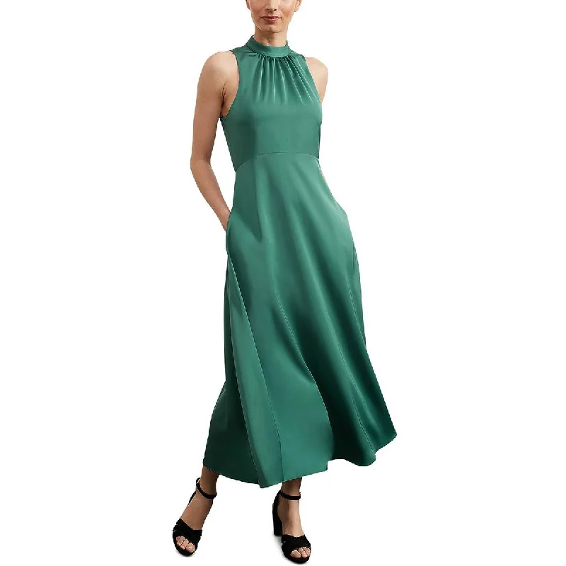 Hobbs Womens Fairhaven Sleeveless Long Maxi Dress