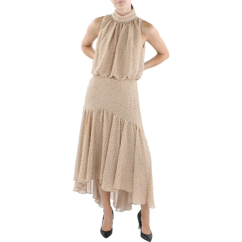 Taylor Womens Blouson Maxi Dress