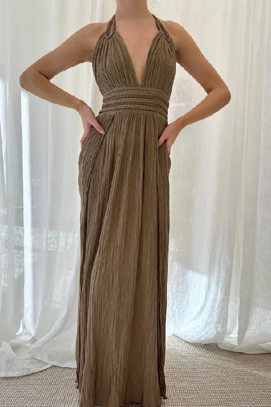 Aphrodite Dress Mocha