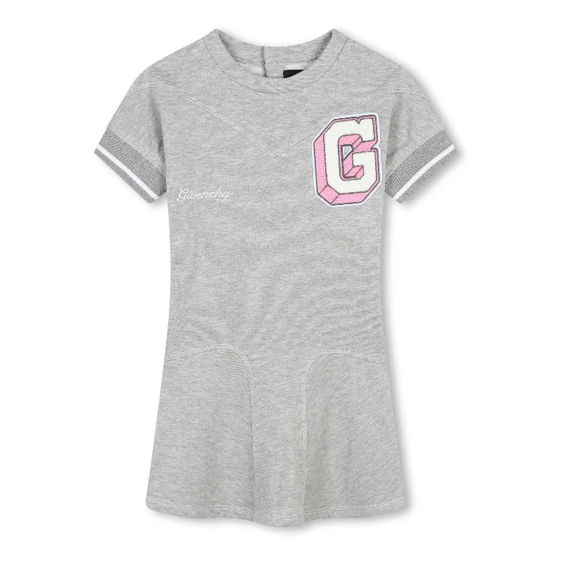 Gray Logo Dress